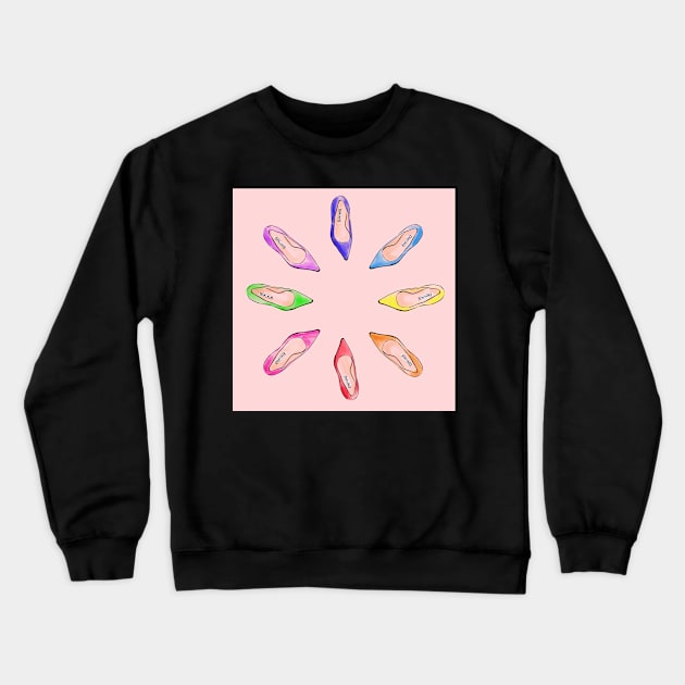 Fashion shoes Crewneck Sweatshirt by Michurova